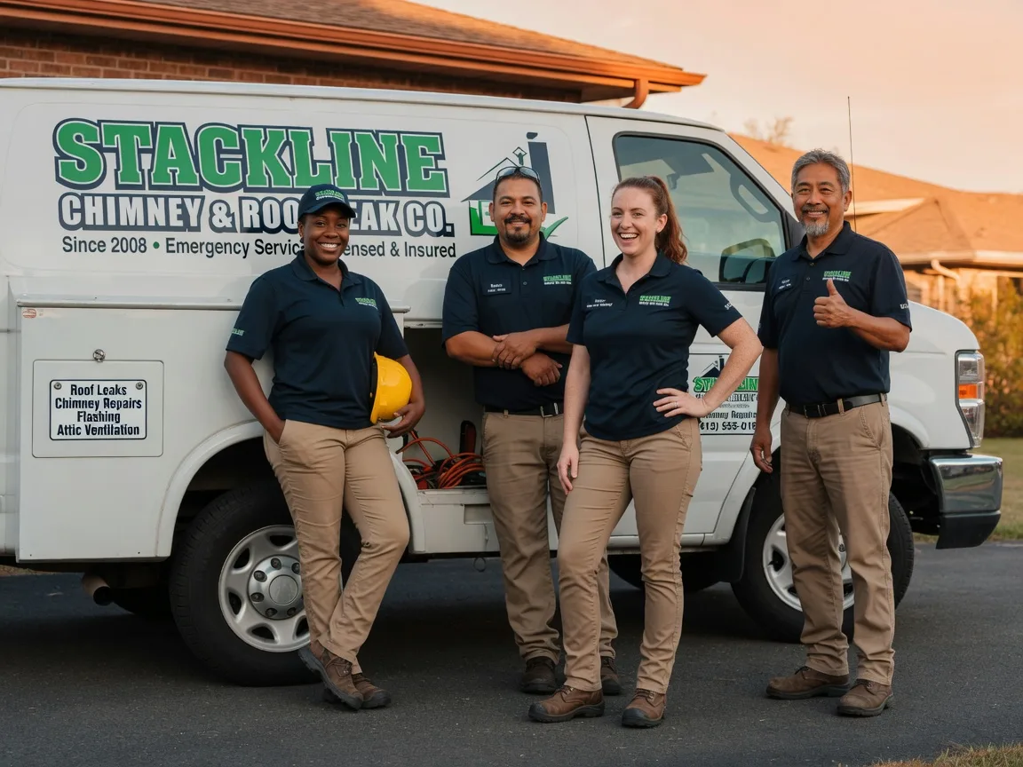 Chimney flashing repair company in Sacramento, PA